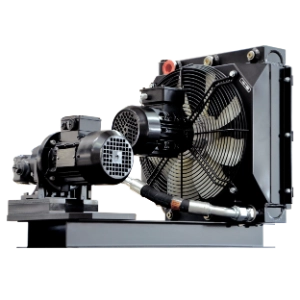 Product image Oil-air cooler cooling-pumping unit type OPC2 cooling systems Bypass flow cooling with a separately driven pump Product image Oil-air cooler cooling-pumping unit type OPC2 cooling systems Bypass flow cooling with a separately driven pump